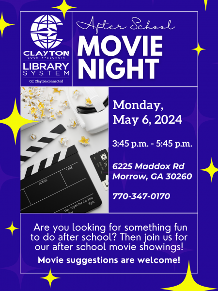 Image for event: After School Movie Night