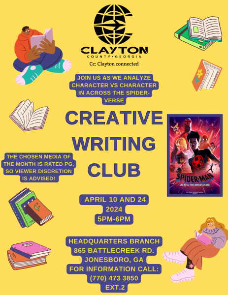 Image for event: Creative Writing Club