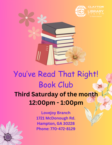 Image for event: You've Read That Right! Book Club