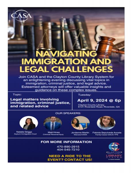 Image for event: Navigating Immigration 