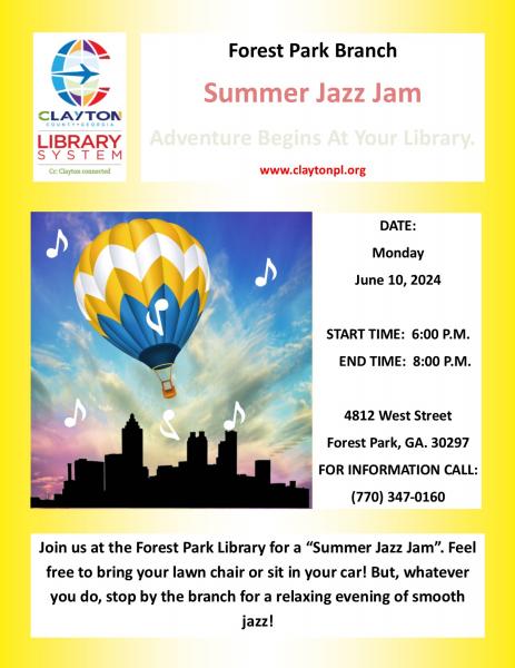 Image for event: Summer Jazz Jam